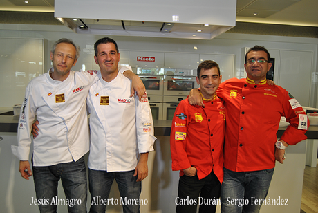 Cocinando con La Roja en Miele Centre Madrid