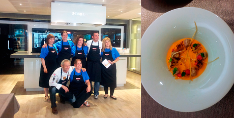 Cocinando con La Roja en Miele Centre Madrid