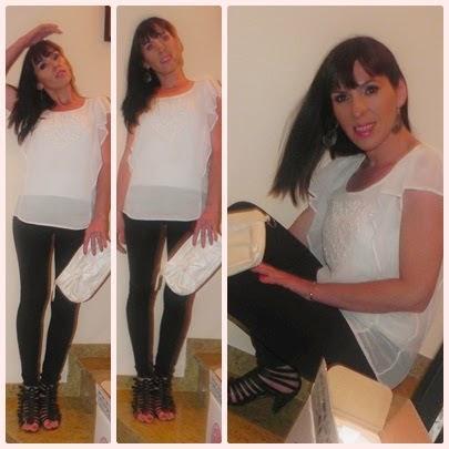 Fucsia para un blanco/negro (Look, manicura y outfit) Fucsia para un blanco/negro (Look, manicura y outfit)