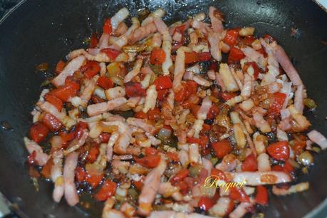 Quiche de Beicon y Queso de Cabra