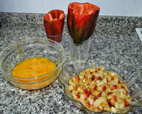 Pimientos Rellenos de Tortilla