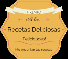 Premio a las Recetas Deliciosas
