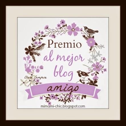 Premio al Mejor Blog Amigo