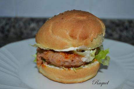 Pan de Hamburguesas con Leche
