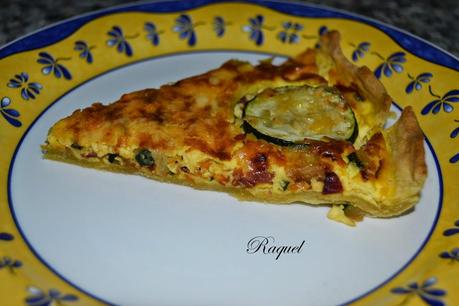 Quiche de Calabacín Jamón y Queso