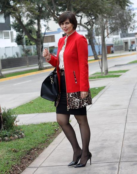 Mis Looks - El abrigo rojo