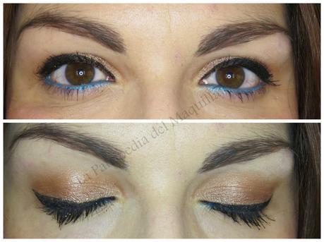 LOOK Delineado natural con un toque de color