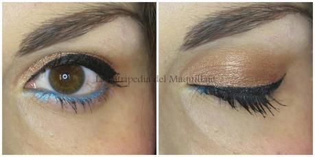 LOOK Delineado natural con un toque de color