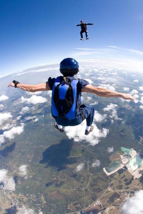 Life is all about perspective. This just happens to be 15,000 feet in the air - 15 000 pieds d'altitude !