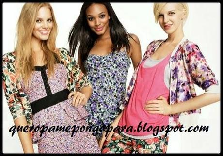 flores en los vestidos que bien lucen