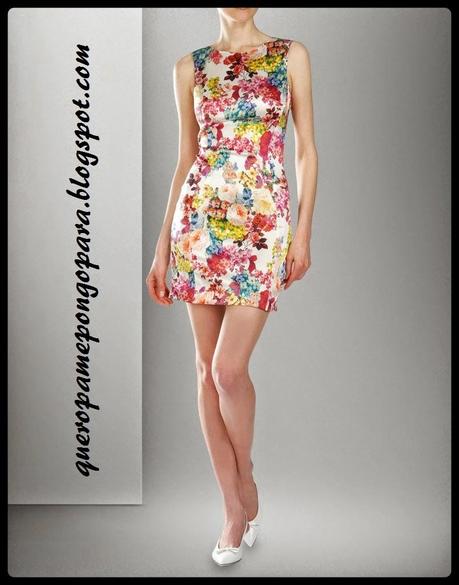 como vernos mejor con un vestido de flores