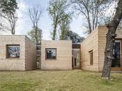 madera: casa modular sostenible Alventosa Morell Arquitectes.