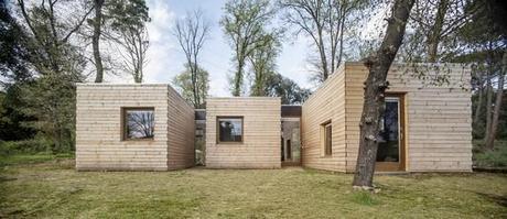 Más madera: casa modular y sostenible de Alventosa Morell Arquitectes. 1 más madera