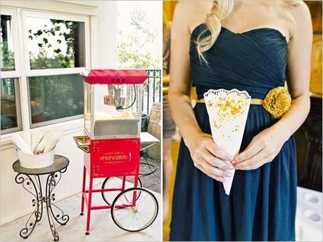 Decora tu boda en AZUL NOCHE Y AMARILLO