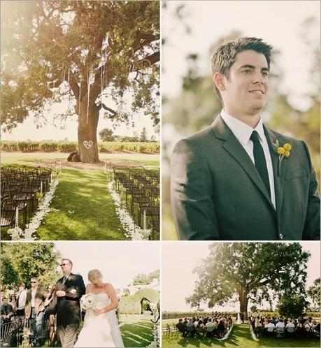 Decora tu boda en AZUL NOCHE Y AMARILLO