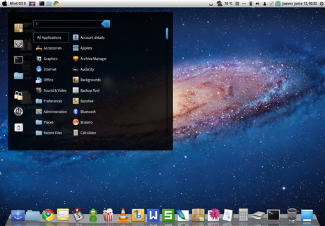 menu Mint OS X