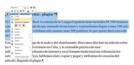 ¿Copiar, pegar, citar, plagiar?