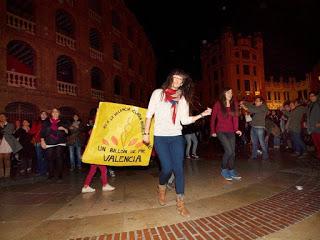 Flashmob One Billion Rising. Valencia