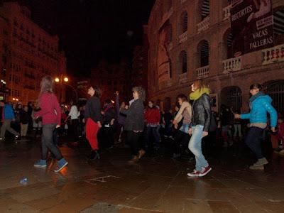 Flashmob One Billion Rising. Valencia