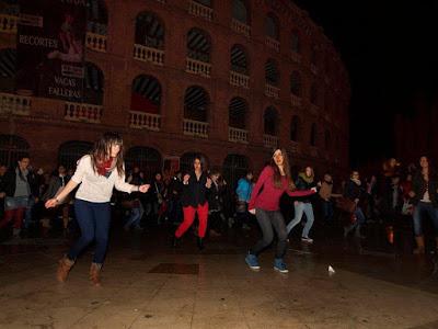 Flashmob One Billion Rising. Valencia