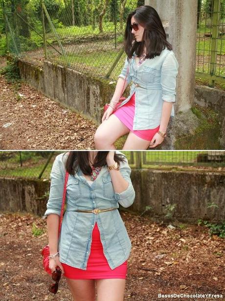 PINK & DENIM