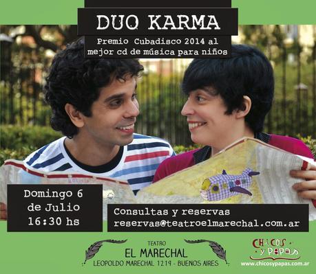 Domingo musical: Dúo Karma en El Marechal