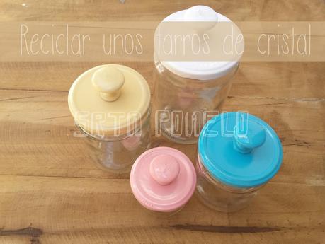 #12 #DIOGENERAS Reciclar unos tarros de cristal.
