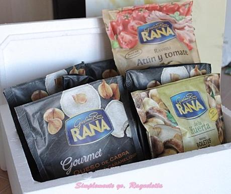 Probando la Pasta Fresca de Giovanni Rana con Treemkt