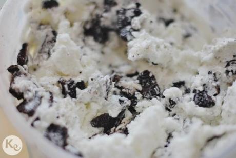 Oreo ice cream recipe