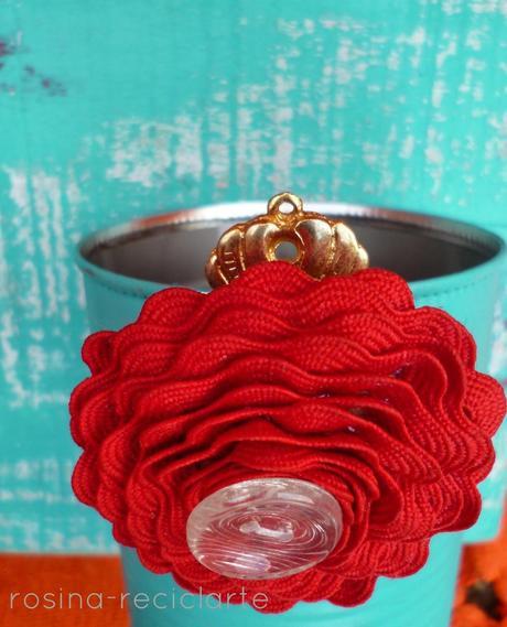 Organizador con latas