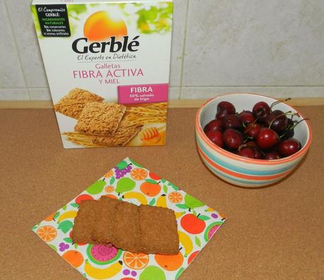 Galletas fibra activa y miel