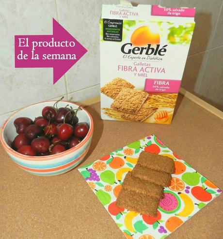 Galletas fibra activa y miel