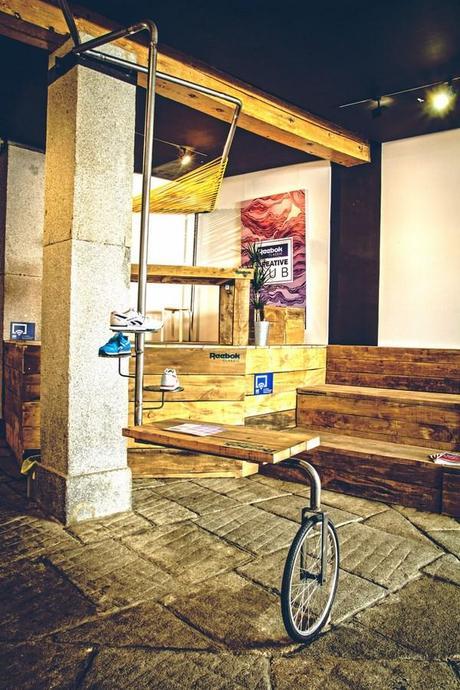 Nuestro #FF hoy viernes, para Arnau Vergés, Reebok, CasaDecor y Shustov Bar. 8 reebok creative hub