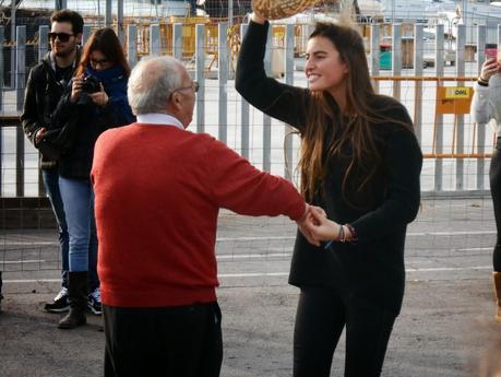 FABULOSO DÍA DE REYES EN EL PORT VELL, BARCELONA Y CON 20º, UN DÍA DE PRIMAVERA...7-01-2014...