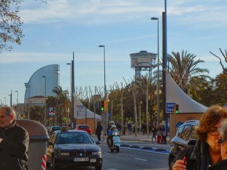 FABULOSO DÍA DE REYES EN EL PORT VELL, BARCELONA Y CON 20º, UN DÍA DE PRIMAVERA...7-01-2014...