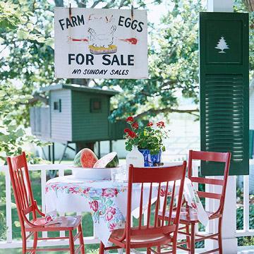 Una Casita en Rojo, Blanco y Azul