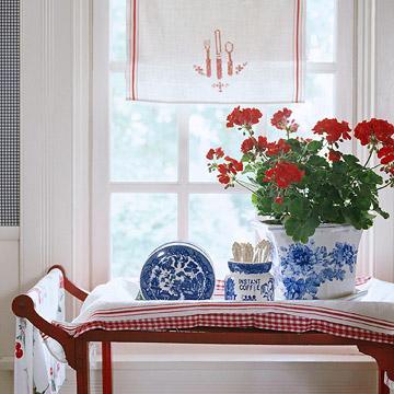 Una Casita en Rojo, Blanco y Azul