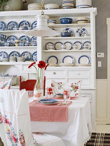 Una Casita en Rojo, Blanco y Azul