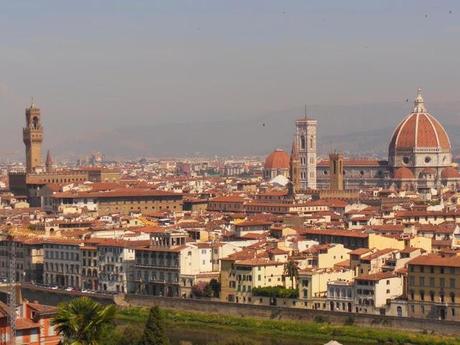 Vistas desde la Piazzale Michelangelo