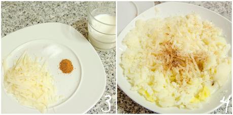 Rollo de patatas con espinacas