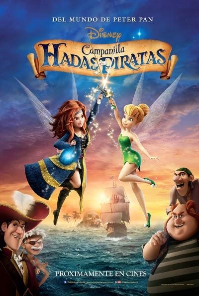 Póster: Campanilla, hadas y piratas (2014)