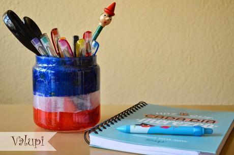 DIY - Tarros de cristal decorados con papel de seda