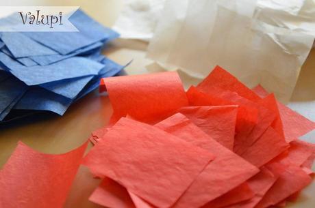 DIY - Tarros de cristal decorados con papel de seda