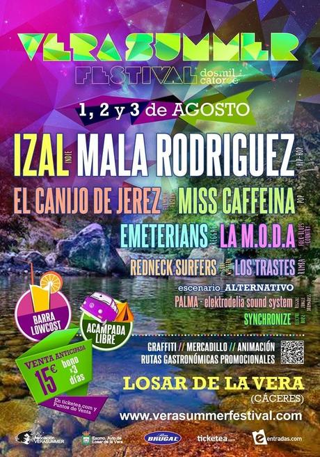 VeraSummer Festival 2014: Izal, Miss Caffeina, La M.O.D.A, Los Trastes...