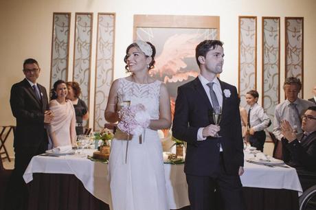 BODA DE CAROLINA: UN RAMO DE NOVIA EN DOS COLORES Ramo de novia de peonías confeccionado por Blanca Blanco