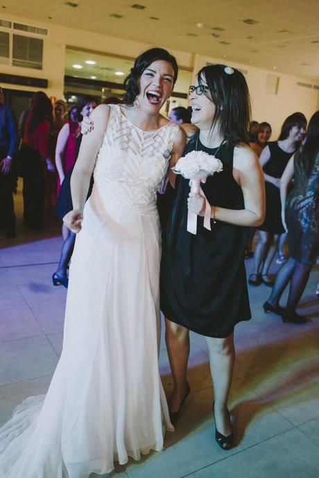 BODA DE CAROLINA: UN RAMO DE NOVIA EN DOS COLORES Ramo de novia de peonías confeccionado por Blanca Blanco