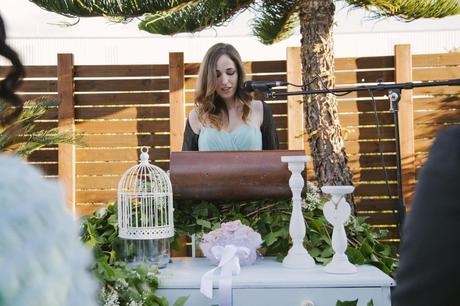 BODA DE CAROLINA: UN RAMO DE NOVIA EN DOS COLORES Ramo de novia de peonías confeccionado por Blanca Blanco