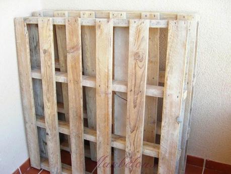 DIY mesa de centro con palés reciclados diferente