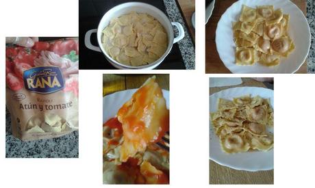 Yolanda Chazarra: Madre mía que buenos que estaban los raviolis. Jugosos,bien rellenitos , la pasta al dente...en definitiva NOS HAN ENCANTADO!!!!