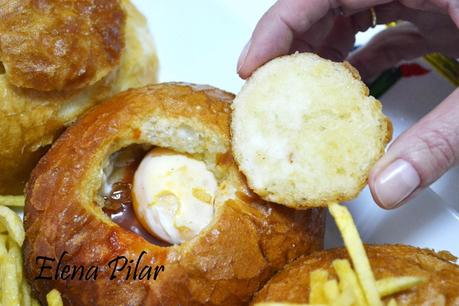 Huevos al nido y tortilla de pan (dos recetas!!!)